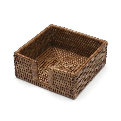 Rattan Holder- Cocktail Napkins