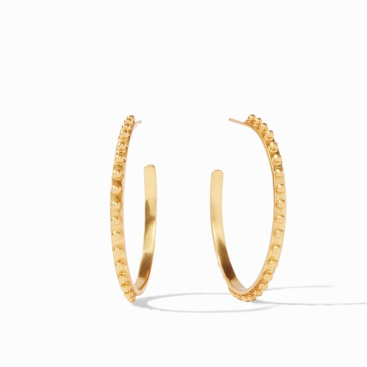 Julie Vos SoHo Hoop Gold Large Earrings