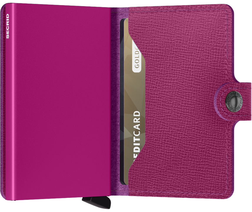 Secrid Leather Crisple Mini Wallet  - (6 colors)