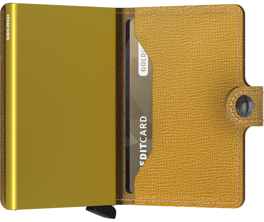 Secrid Leather Crisple Mini Wallet  - (6 colors)