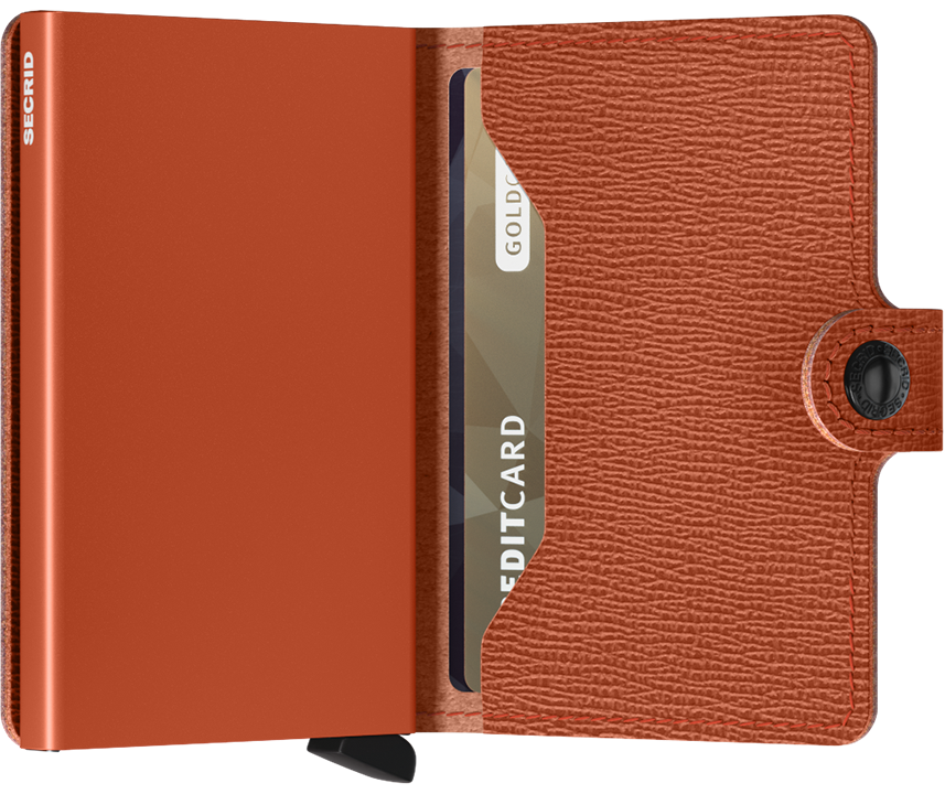 Secrid Leather Crisple Mini Wallet  - (6 colors)