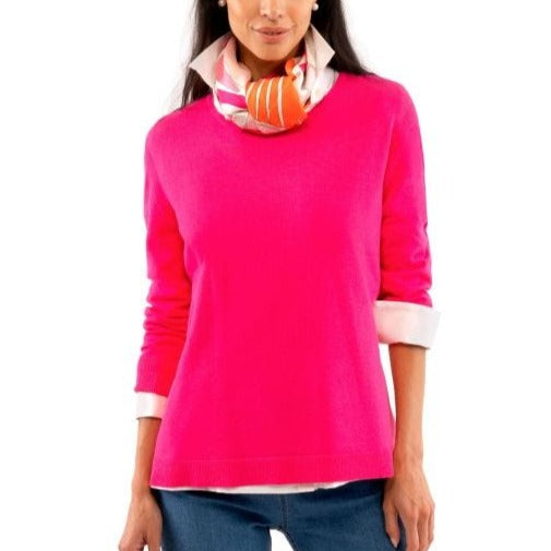 Gretchen Scott Sneek-a-Peek  Sweater - (five colorways)