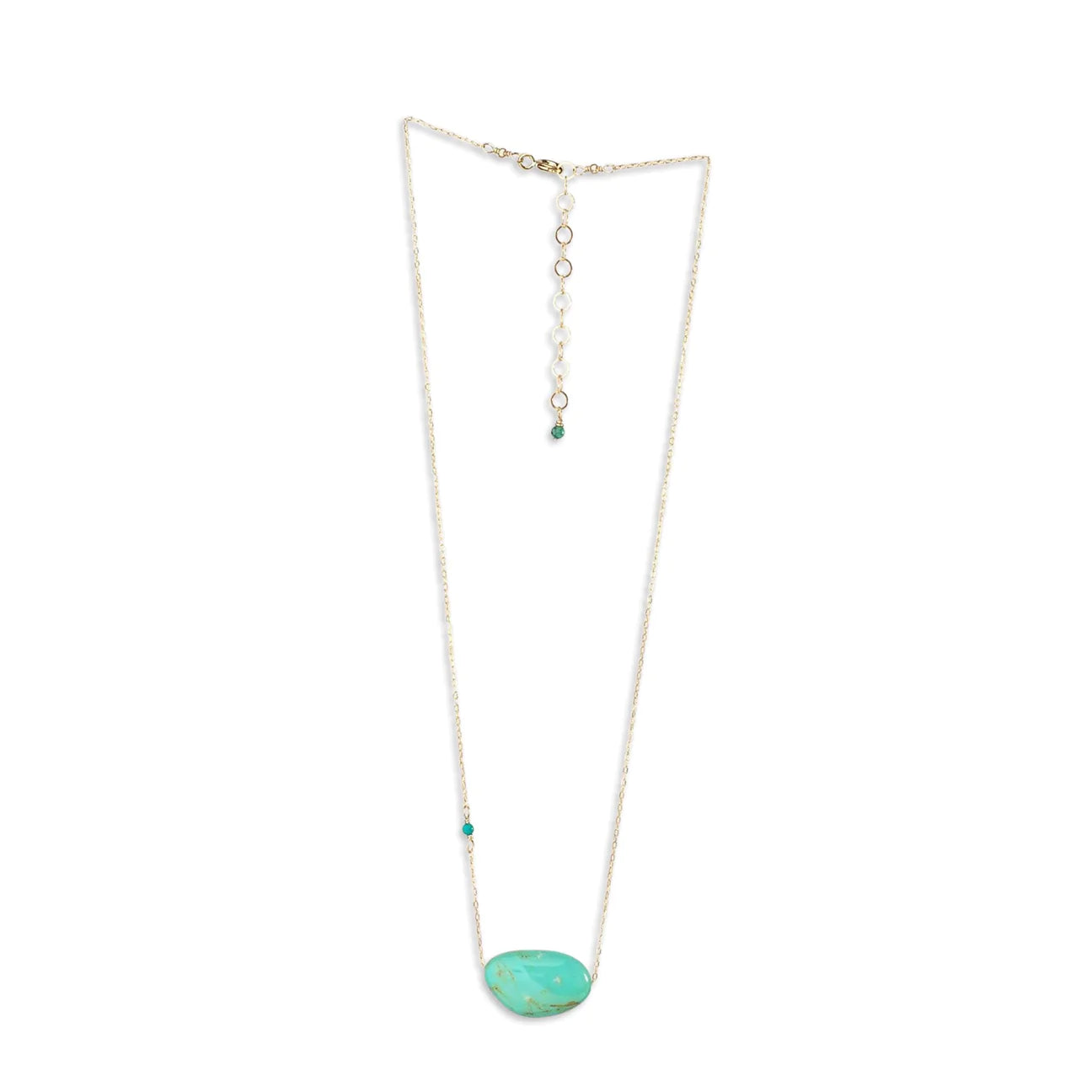 J. Mills Single Kingsman Turquoise Necklace